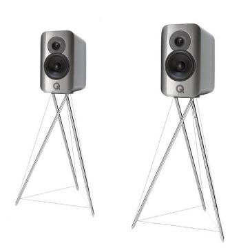 QAcoustics Q Acoustics Q CONCEPT 300 stříbrná & ebony / se stojanem