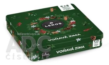 LEROS VOŇAVÁ ZIMA 9 druhov čajov po 5 nálevových vrecúšok (inov. 2022), 1x1 set