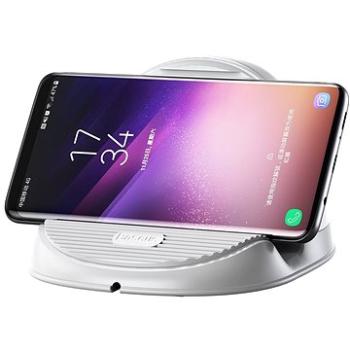 Baseus Silicone Horizontal Desktop Wireless Charger White (WXHSG-02)