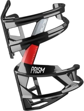 Elite Cycling Prism R Black/Red Cyklistický držiak na fľašu