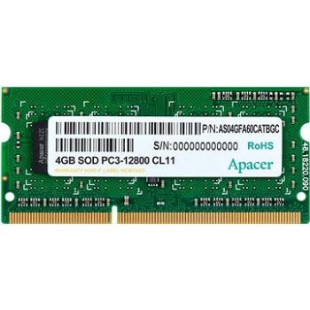 Apacer SO-DIMM 4 GB DDR3 1 600 MHz CL11 (AS04GFA60CATBGC)