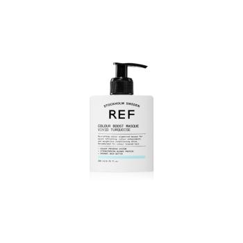 REF Colour Boost Masque jemná vyživujúca maska bez permanentných farebných pigmentov VIVID TURQUOISE 200 ml