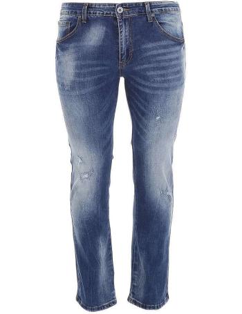 Pánske štýlové jeansové nohavice vel. 33