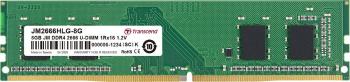 Transcend Modul RAM pre PC  JM2666HLG-8G 8 GB 1 x 8 GB DDR4-RAM 2666 MHz CL19