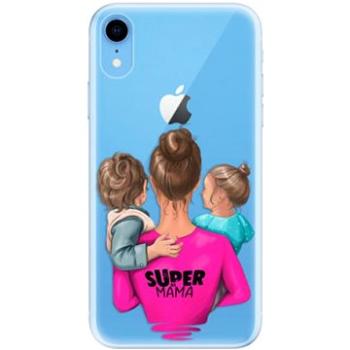 iSaprio Super Mama – Boy and Girl pre iPhone Xr (smboygirl-TPU2-iXR)
