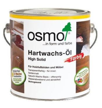 OSMO Tvrdý voskový olej Original na podlahy - farebný 0,75 l 3075 - čierna