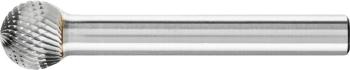 PFERD 21112776 frézovacie kolík  guľa  Dĺžka 49 mm Vonkajší Ø 10 mm Pracovná dĺžka 9 mm Ø hriadeľa 6 mm