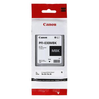 CANON PFI-030 MBK - originálna cartridge, matne čierna, 55ml