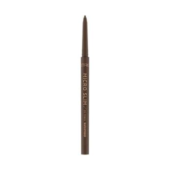 Catrice  Waterproof Micro Slim Eye Pencil  Ceruzky na oči Hnedá