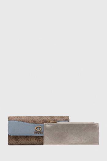 Peňaženka Guess dámsky, hnedá farba