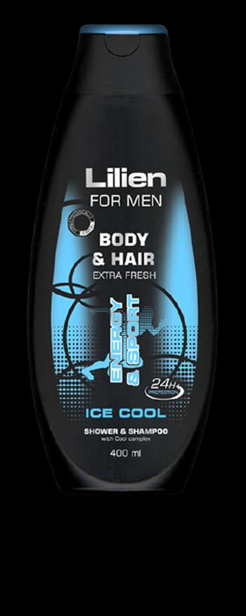 Lilien Sprchový šampón pre mužov Ice Cool 400 ml