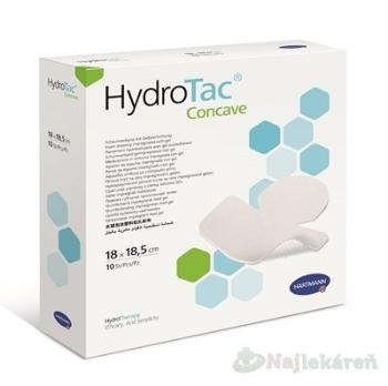 HydroTac concave - krytie na rany penové hydropol.impregnované gélom (18x18,5cm) 10ks