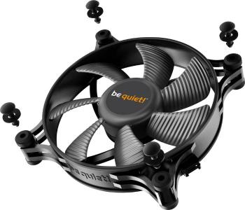 BeQuiet Shadow Wings 2 PC vetrák s krytom čierna (š x v x h) 120 x 120 x 25 mm