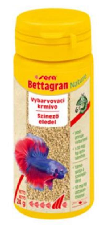 Sera Bettagran Nature vyfarbovacie krmivo pre akváriové ryby 50ml