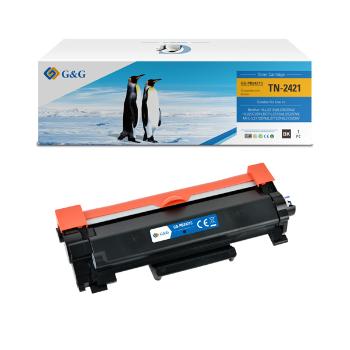 G&G kompatibil. toner s TN2421, black, 3000str., NT-PB2421C typ pre Brother DCP-L2532DW, DCP-L2552DN, HL-L2312D, HL-L2352DW, N