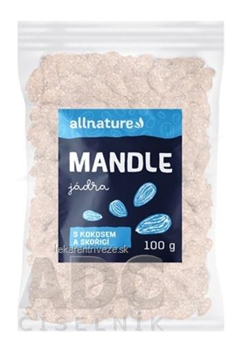 Allnature MANDLE jadrá S KOKOSOM A ŠKORICOU 1x100 g