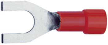 Klauke 620C6 vidlicové káblové oko  0.50 mm² 1 mm² Ø otvoru=6.5 mm čiastočne izolované červená 1 ks