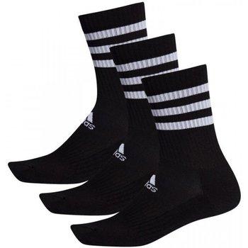 adidas  Športové ponožky 3-Stripes Cushioned Crew Socks 3 Pairs  Čierna