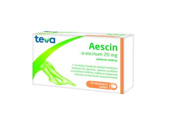 Aescin protizápalová látka 30 tabliet