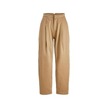 Jjxx  Zoe Relaxed Pants - Petrified Oak  Nohavice Hnedá