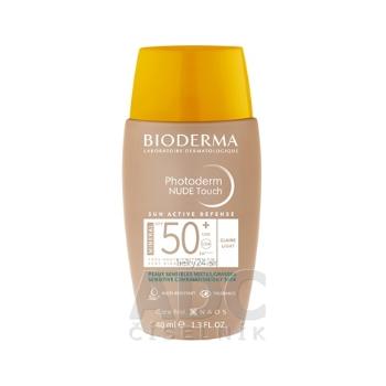 BIODERMA Photoderm NUDE Touch SPF 50+ tónovací fluid svetlý 40ml