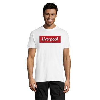 Liverpool 6 pánske tričko biele 3XS