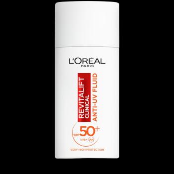 L'Oréal Paris Revitalift Clinical denný anti-UV fluid s veľmi vysokou ochranou s SPF50+ a vitamínom C 50 ml