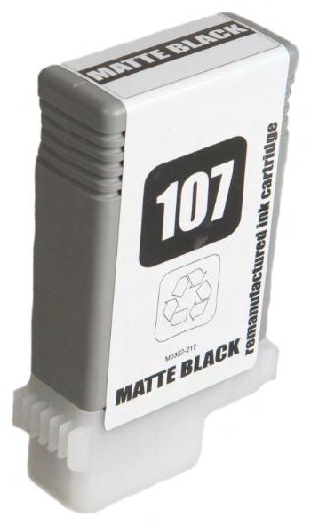 CANON PFI-107 MBK - kompatibilná cartridge, matne čierna, 130ml