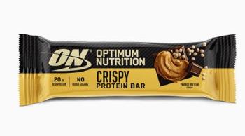 Proteínová tyčinka Protein Crisp Bar - Optimum Nutrition, arašidové maslo, 65g