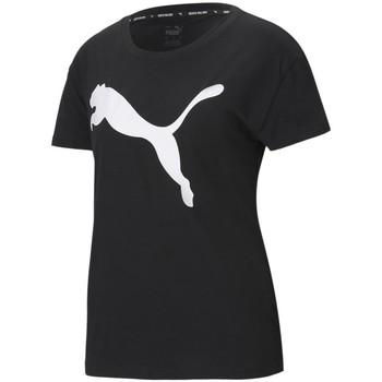 Puma  Tričká s krátkym rukávom Rtg Logo Tee  Čierna