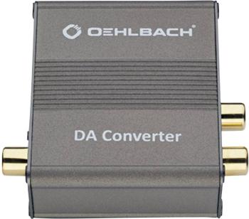 Oehlbach audio konvertor DA Converter [Toslink, cinch digitálny - cinch]