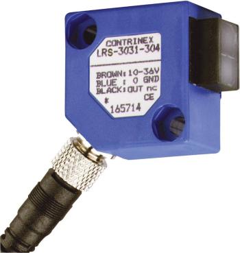 Reflexná optická závora CONTRINEX LRS-3031-304, dosah 2000 mm, konektor M8 3pol.