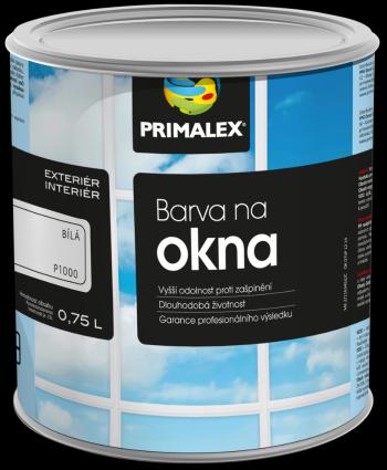 PRIMALEX - Syntetická farba na okná 0,75 L 1000 - biela