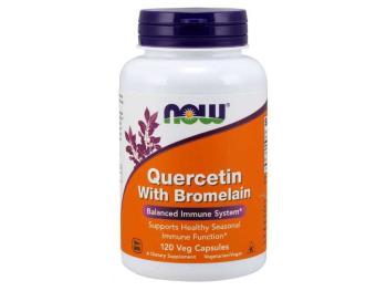 QUERCETIN+BROMELAIN 120CPS NOW