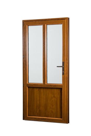SKLADOVE-OKNA.sk - Vedľajšie vchodové dvere PREMIUM, ľavé - 880 x 2080 mm, barva biela