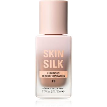 Makeup Revolution Skin Silk Serum Foundation ľahký make-up s rozjasňujúcim účinkom odtieň F9 23 ml