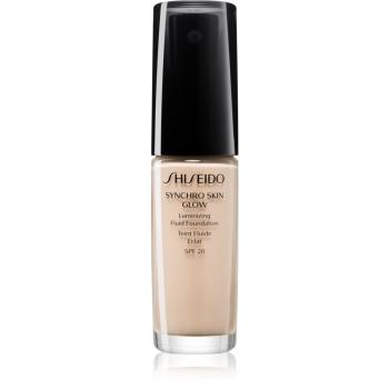 Shiseido Synchro Skin Glow Luminizing Fluid Foundation rozjasňujúci make-up SPF 20 odtieň Neutral 1 30 ml