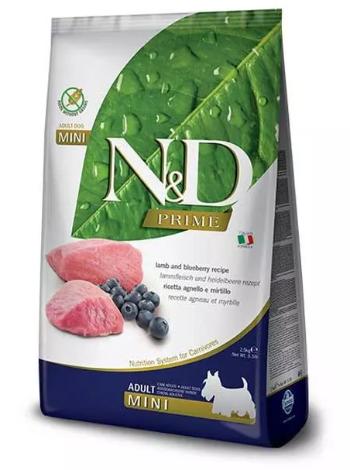 Farmina N&D dog PRIME (GF) adult mini, lamb & blueberry 0,8kg
