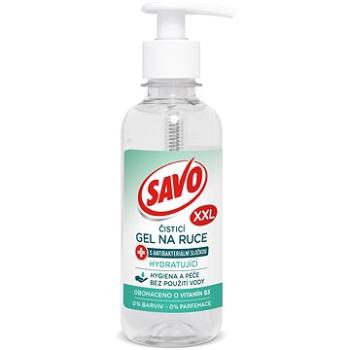 SAVO Čistiaci gél na ruky s antibakteriálnou a hydratačnou zložkou 250 ml (8720181142239)