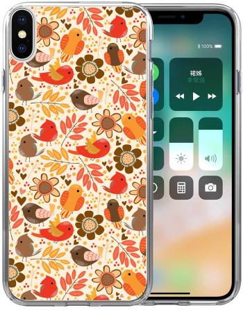 MY ART 004 kryt Apple iPhone X / XS BIRDS (004) (004)