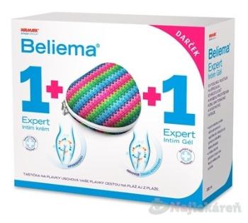 Beliema Effect PLUS + Expert Intim krém 1+1,vaginálne tablety 7 ks + intímny krém 30 ml