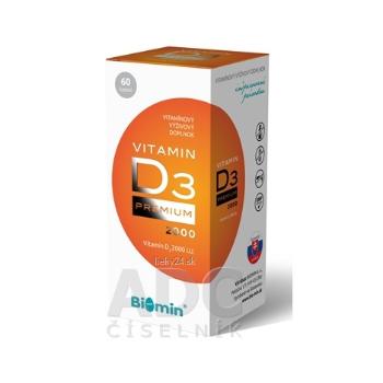 Biomin VITAMIN D3 PREMIUM 2000 I.U. 60cps