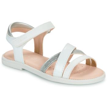 Geox  J SANDAL KARLY GIRL  Sandále Biela