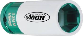 Vigor  V2475 vonkajší šesťhran silový nástrčný kľúč  22 mm     1/2" (12.5 mm)