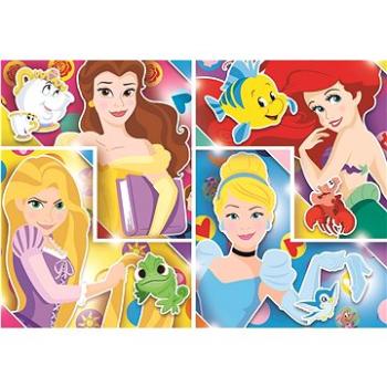 Clementoni Puzzle Disney, princezné: S kamarátmi 104 dielikov (8005125271467)