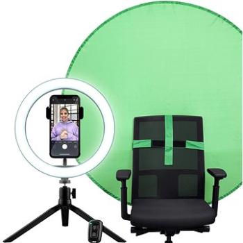 Trust MAKU 2 v 1 Vlog Light & Green Screen Kit (24881)