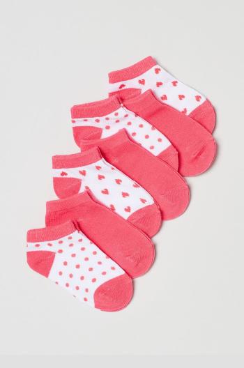Detské ponožky OVS fialová farba