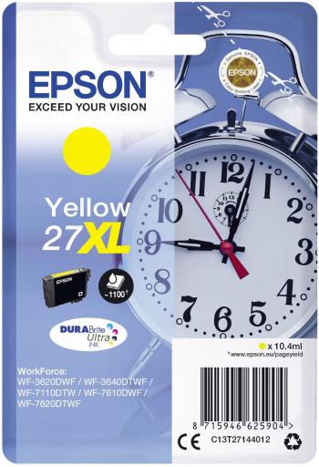 Epson Ink T2714, 27XL originál  žltá C13T27144012