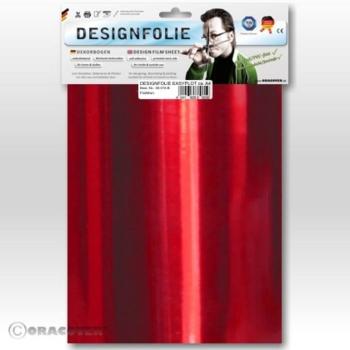 Oracover 50-093-B dizajnová fólie Easyplot (d x š) 300 mm x 208 mm chrómová červená