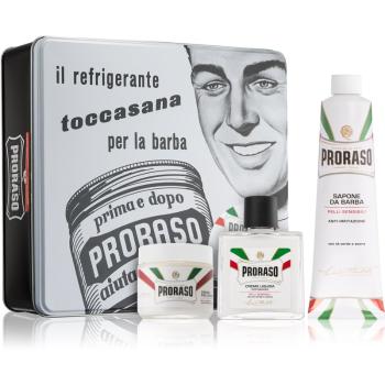 Proraso Set Whole Routie sada na holenie White pre mužov